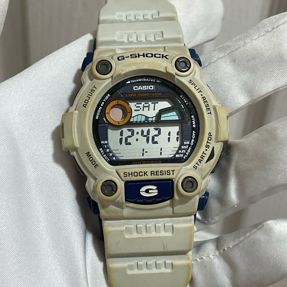 Casio G Shock Digital Mens Watch G-7900A Tide/Moon Graph